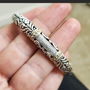 Balissimo Effy hinged cuff bracelet .